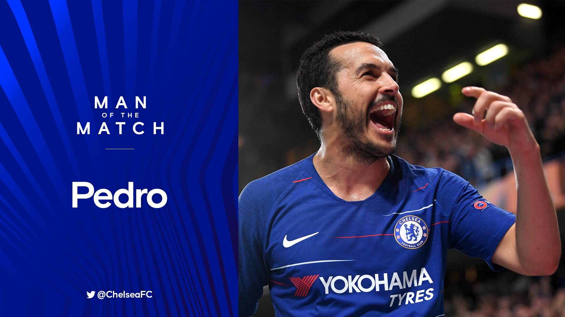 Chelsea FC on Twitter: "Well played, @_Pedro17_! ⚽️⚽️ #CHESLA https://t ...