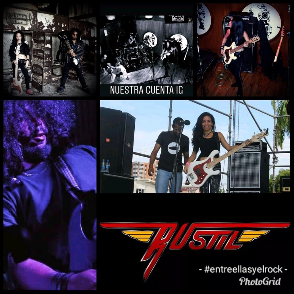 Rustil es una banda de Hard Glam/Rock fundada por Ana,año 2.007 en PuertolaCruz-Edo.Anzoátegui-Venezuela.
Alineación
Ana Reyes. Voz Líder y bajo
Luis Mata. Guitarra y coros 
Julio Rosario. Baterista invitado
Angel Tovar. Coros, Master audio y Road mánager.facebook.com/86708853997262…