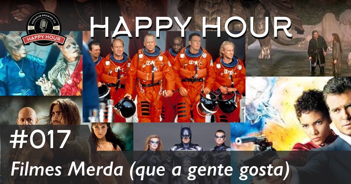 _nerdpub's tweet image. Venha com a gente falar desde Armageddon até Guerreiros da Virtude e se divertir com a vergonha alheia dos filmes merda, mas que todo mundo gosta.
buff.ly/2IGvAkc