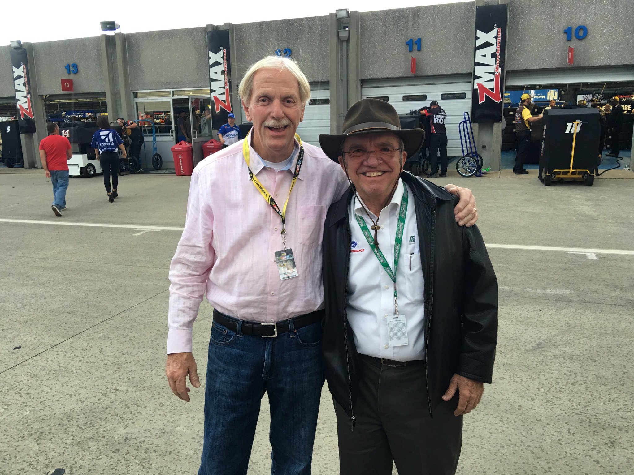 Happy birthday to my dad, and my friend and partner Jack Roush, co-founders of  