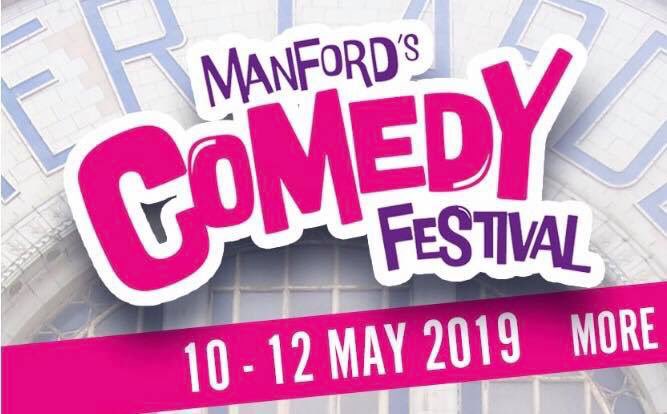 ManfordsComedy's tweet photo. We’re so excited...and we just can’t hide it! 

Manford’s Comedy Festival May 10-12th in Blackpool!! 

⭐️⭐️⭐️⭐️⭐️

https://t.co/fgexCszORX https://t.co/D1ohTNoTe1