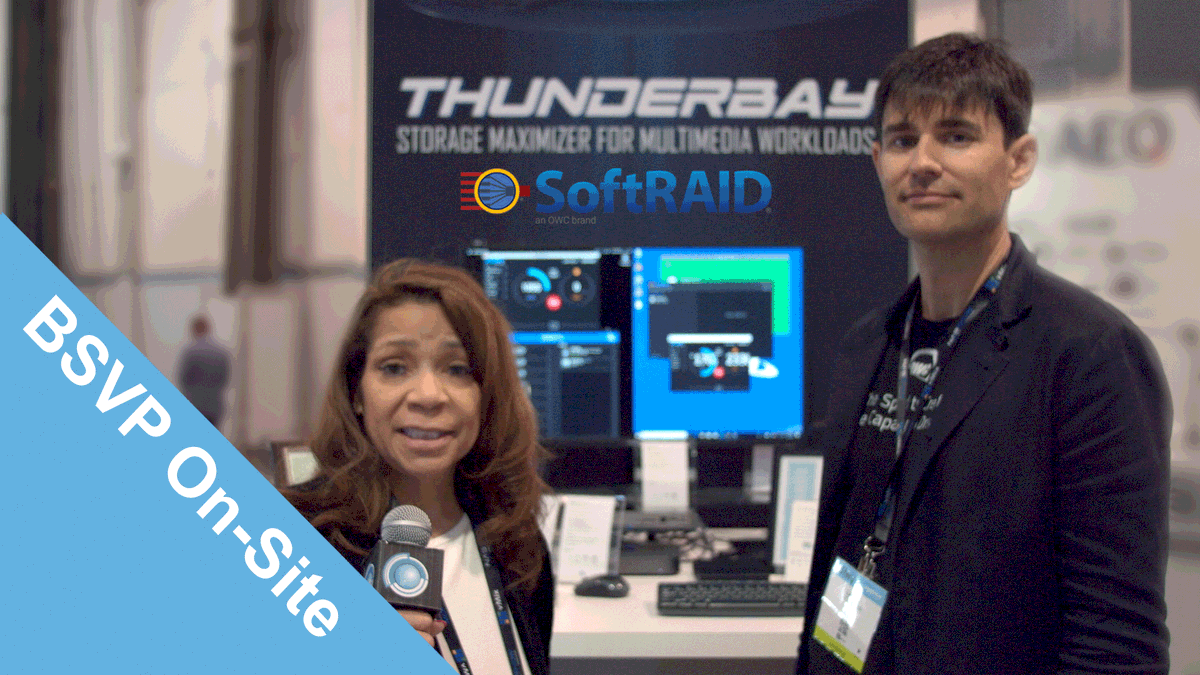 bsvpTV's tweet photo. BSVP On-Site: Tech - Predictive hard drive failure with #SoftRAID from @OWCsolutions w/ @sue_l #nabshow https://t.co/DdlyzSXppn https://t.co/ommq3IrudZ