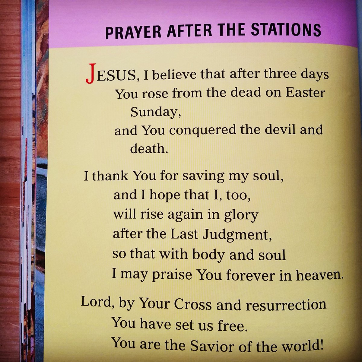 CatholicBookPC's tweet image. Having journeyed with Christ on His #WayoftheCross, we offer this prayer from #StationsoftheCross, a popular book by Father Lovasik in our children’s St. Joseph Picture Books series: bit.ly/2IGVOVs #Lent #GoodFriday #HolyWeek