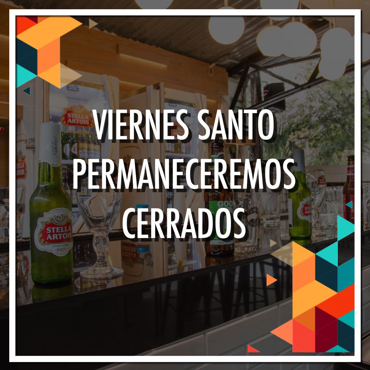 ¡Volvemos el Sábado con más energía! #GoodFriday #EasterWeekend #MercadoMolière
