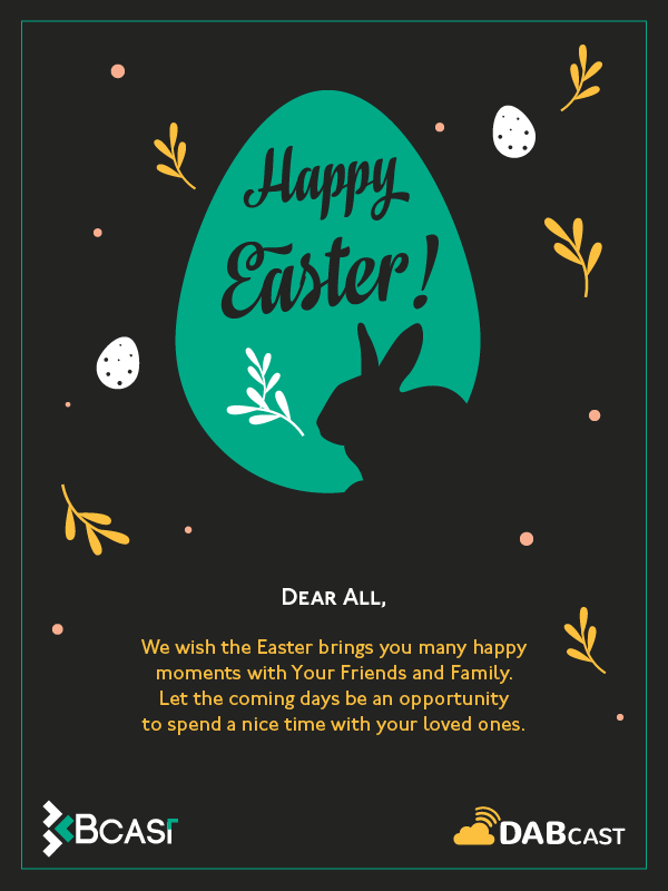 Bcast_pl's tweet photo. Happy #Easter! 🐣🐰🌷
#BCAST #DABCAST #HappyEaster #H2020 #SMEInstrument https://t.co/UVjksnnuiF