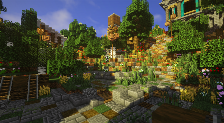 BuildTeam85's tweet photo. Once again one of our members @kimandjax has made another amazing, gorgeous, fantastic map! Get ready to spend a few hours in awe searching for eggs this Easter 😍
@PlanetMinecraft link: https://t.co/l83fSMZksK https://t.co/RpVcP5knv3