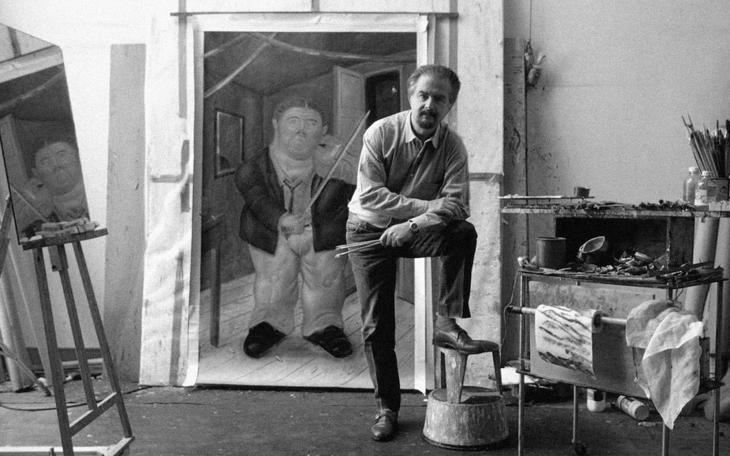 Happy Birthday Fernando Botero!
born April 19, 1932 in Medellín, Colombia 
