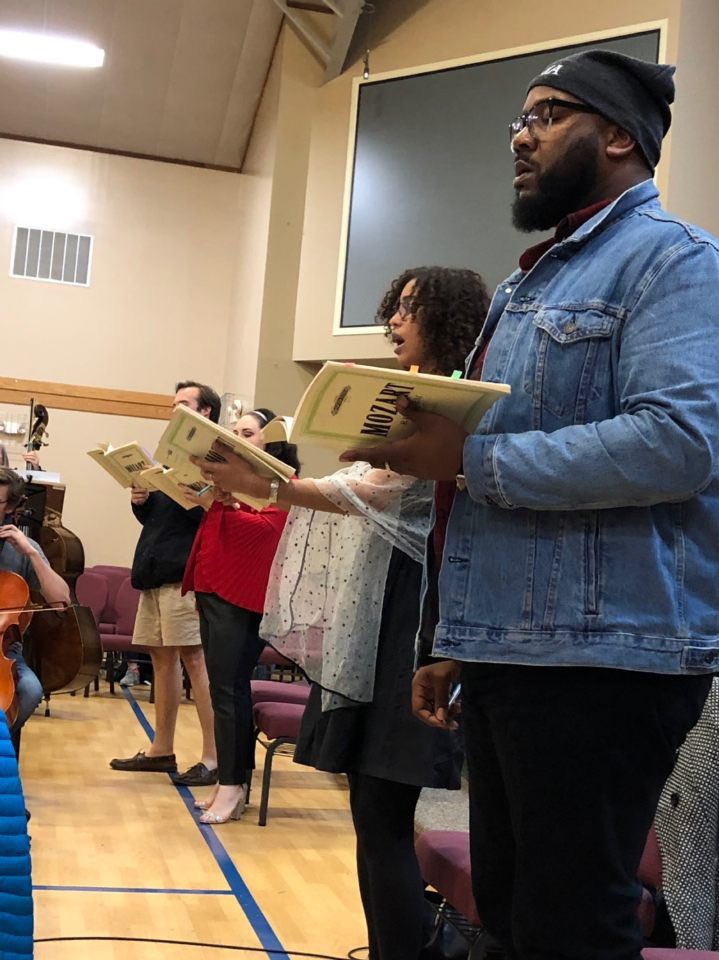 Our #mozartrequiem rehearsals are going well. The concert is next week! Have you purchased your ticket yet?