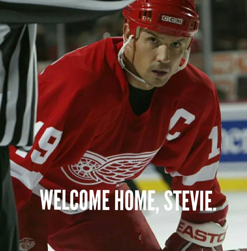 🚨This is not a drill people!! #steveyzerman is coming home🚨 <a href="/DetroitRedWings/">Detroit Red Wings</a> making it official today at 3!! 
#Hockeytown #RedWings
#steveyzerman