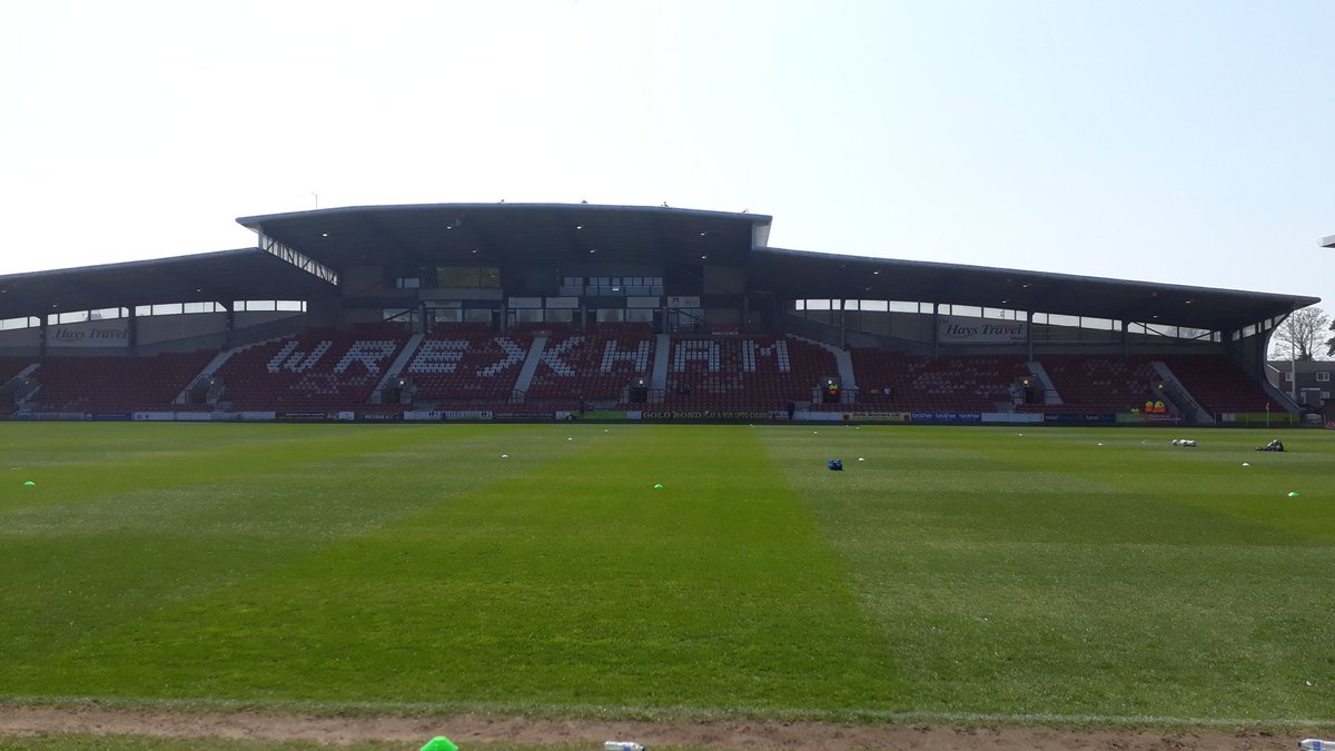 suttonunited's tweet image. Welcome from Wrecsam (Wrexham) as we become the first non-league club to play competitive matches in England, Wales, Scotland and Ireland in the same season