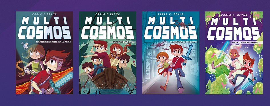 tormenta_libros's tweet image. Pablo C. Reyna, autor de #MultiCosmos, firmará en Tres Cantos (Madrid):
✍17.30-19h: librería Serendipias (Sector Foresta, 41)
🎮 bit.ly/2I99esj #trescantos #díadellibro