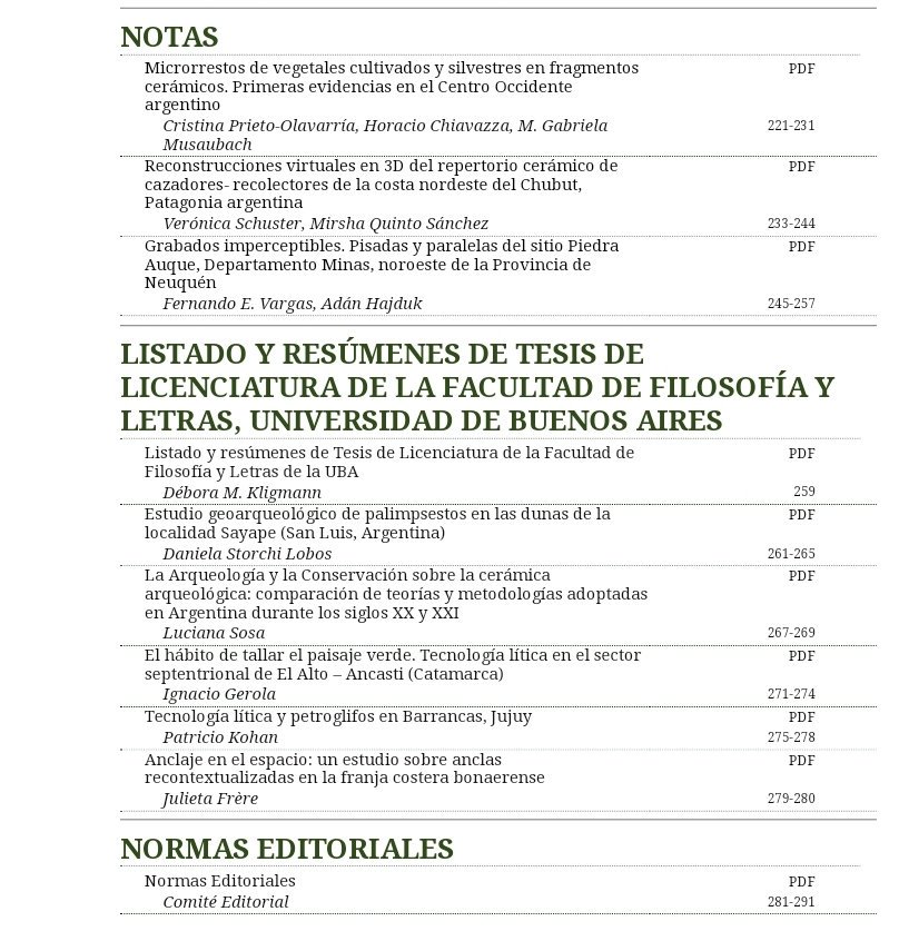 IArqueoUBA's tweet photo. Quieren saber lo que incluye la nueva #Arqueologia 25(1)? Artículos c/referato sobre 🇦🇷Argentina, 🇨🇴Colombia, 🇪🇬Egipto y 🇬🇷Grecia👌🏽
#AccesoAbierto #Indizada https://t.co/FhwCWyAoCx
