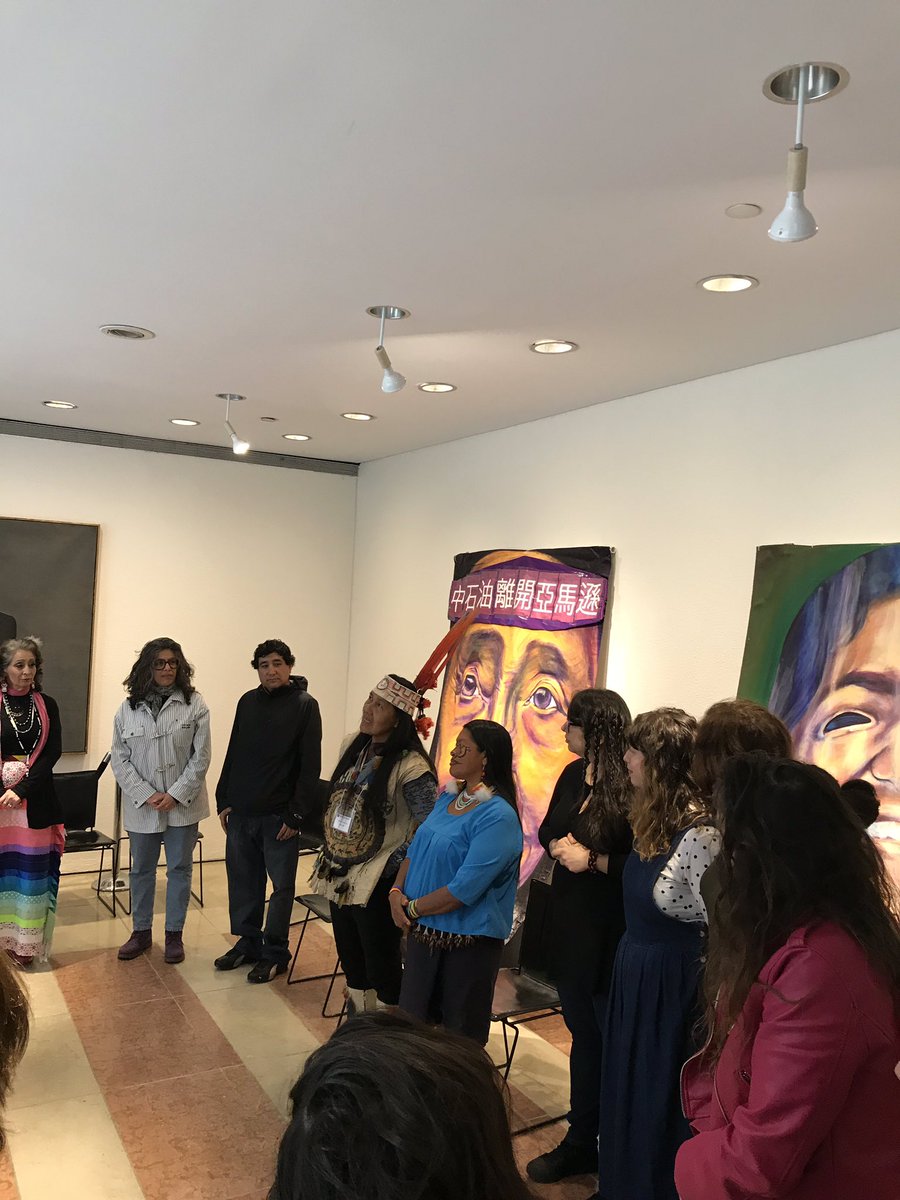 CLACS_NYU's tweet photo. Buenos días! We’re getting started with the second day of #DaughtersofMotherEarth at @nyuniversity. Join us at @KJCC_NYU if you’re in town, or through our livestream at https://t.co/1amtddLXdC https://t.co/NVNEvGcNvs