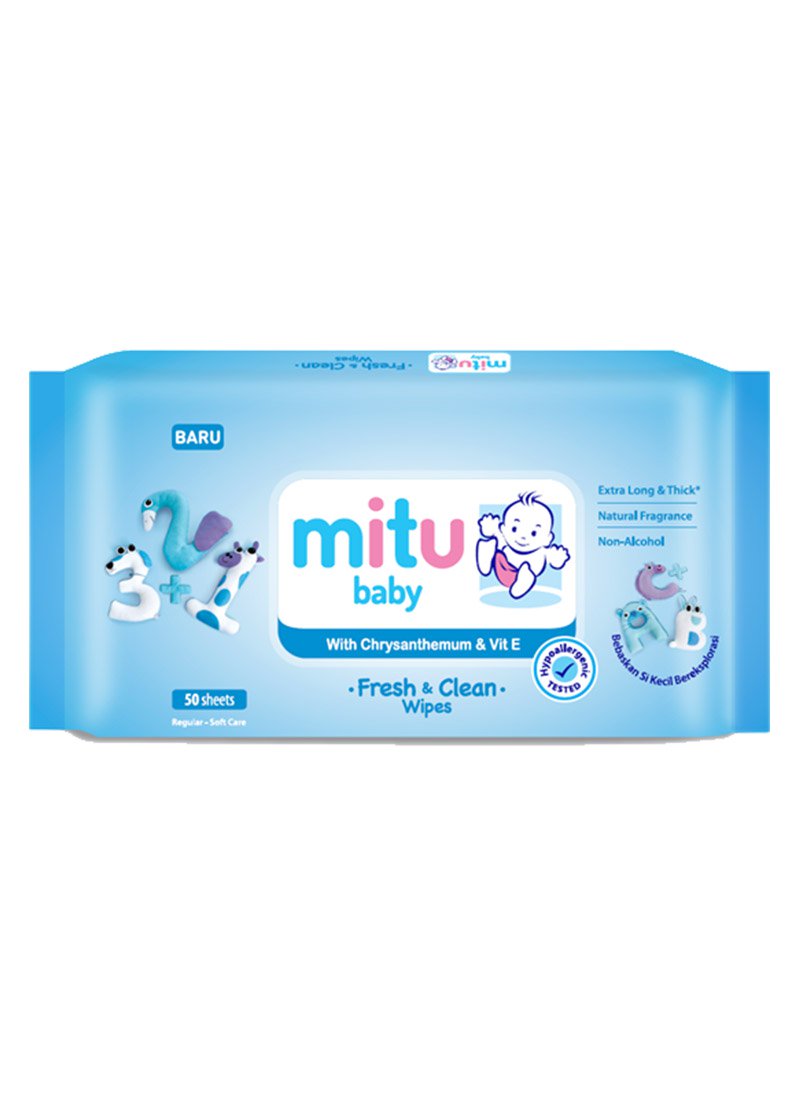 mitu baby fresh and clean wipes