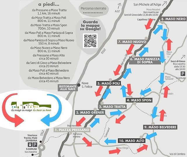 Tanti e diversi modi per vivere questa giornata green in Trenitno a <a href="/dimasoinvino/">dimasoinvino</a> . Il percorso di 10 tappe può essere fatto in senso orario e antiorario in totale libertà, a bordo dei due trenini o percorrendo le stradine di campagna.

Vi aspettiano giovedì 25 aprile sulle …