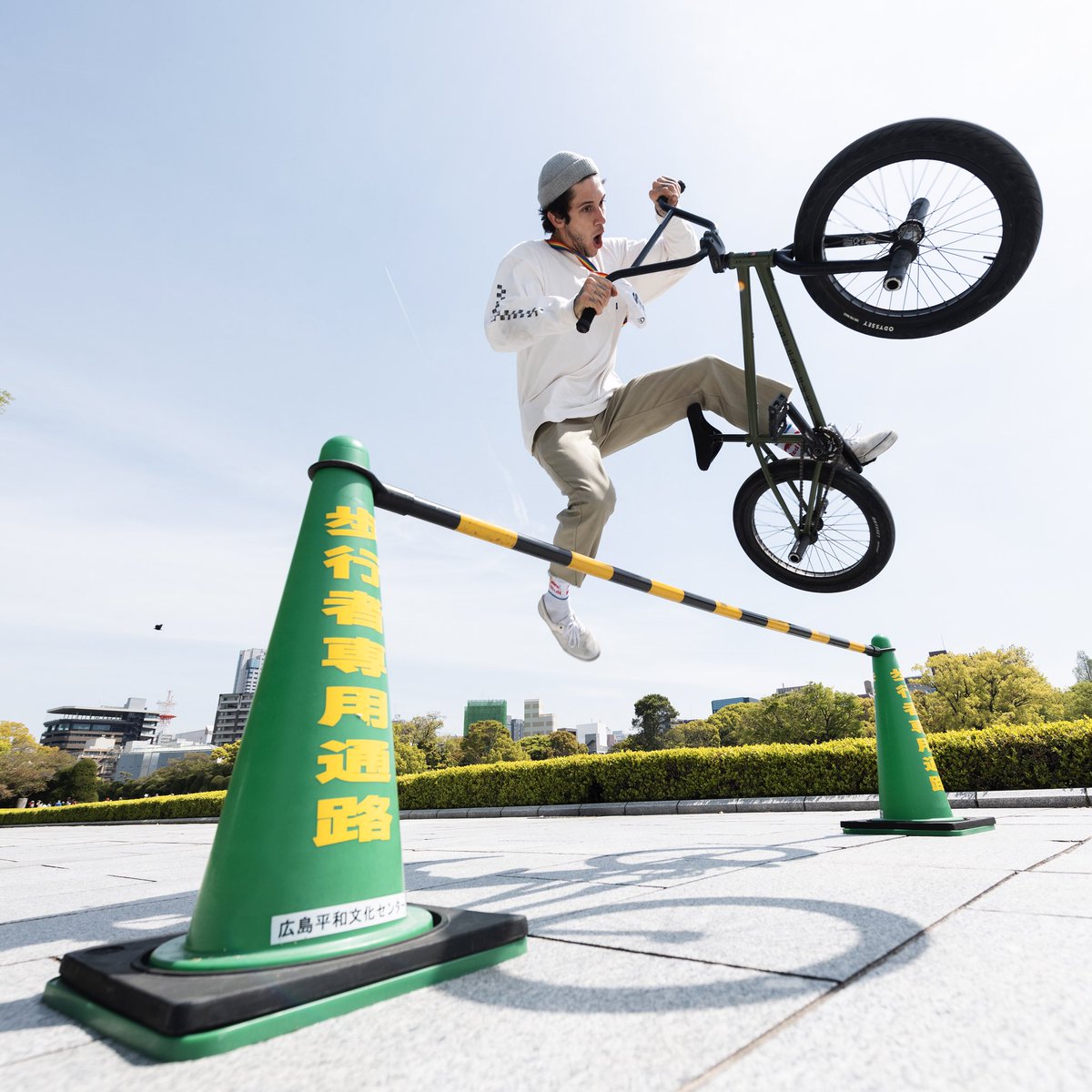 MatthiasDandois's tweet image. Jumping into the semi-finals like... ✔️ @fiseworld #fiseworld #bmx #hiroshima