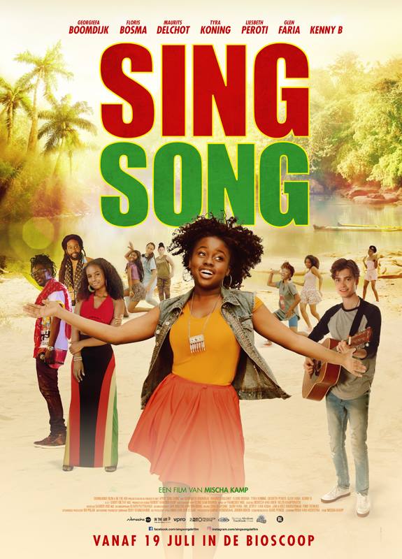 Lieve vrienden, zondag wordt de film Sing Song uitgezonden op TV! 🇸🇷 Ik mocht er ook in spelen. Kijken dus om 15.30 uur op NPO 3 ! Suriname, mi lobi yu 😀❤🙏🏾