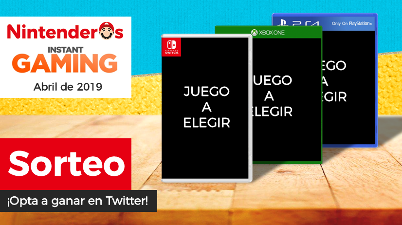 Nintenderos's tweet image. ¡Sorteamos el juego que tú quieras!

➡️ Sigue a @InstantGamingES y @Nintenderos
➡️ RT aquí
➡️ Accede a este enlace: instant-gaming.com/es/giveaway/NI… y selecciona el juego que quieras ganar
➡️ OPCIONAL: Cumple otros requisitos en el enlace anterior para tener más posibilidades

¡Suerte!