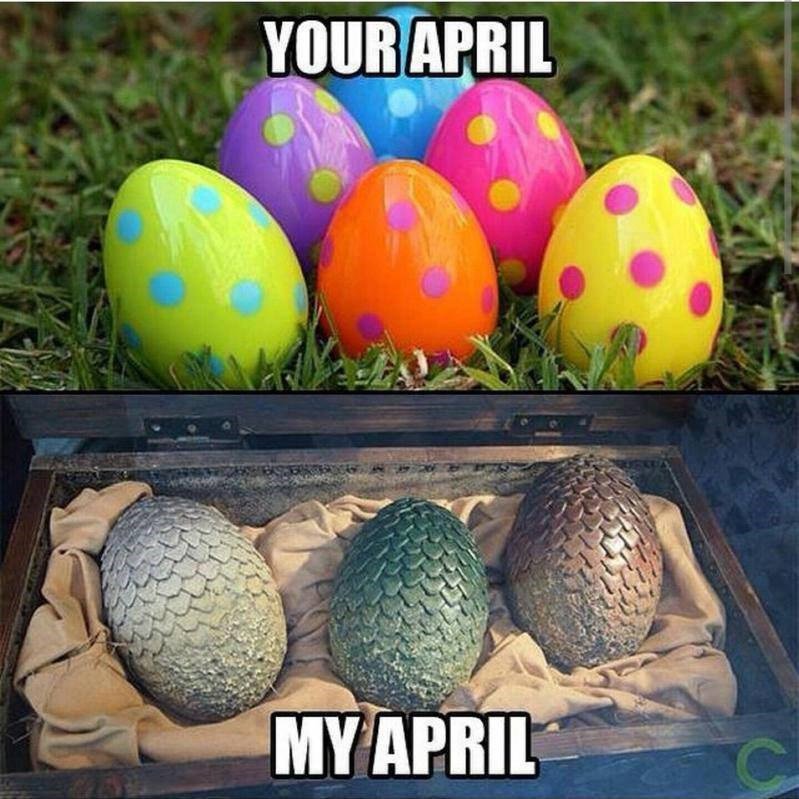 empukofficial's tweet photo. Who's more excited for Game of Thrones S8 E2 than they are Easter?🙋♀️🙋♂️
Get ready with our Game of Thrones merch here👉 https://t.co/NV6pWEbpvX #gots8 #s8e1 #ForTheThrone #emp #emuk #meme https://t.co/wDm7r0NjBn