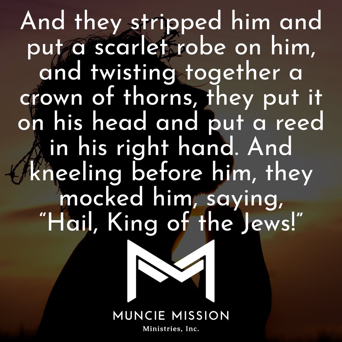 Today in #HolyWeek is #GoodFriday. At this time on this sad day, Jesus had been betrayed, accused, condemned, beaten, mocked, abandoned, and sentenced to die by crucifixion. Let us remember together and acknowledge what our Savior endured. #HolyWeek2019