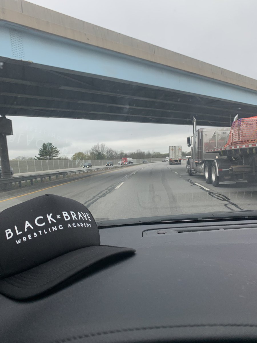1called_manders's tweet photo. Doing what I love! The open road! @MKE_Wrestling tonight, @BlackandBrave all day!
#AnotherHighway #AnotherTown #Hawkeyes #Cornbelt #Cowboy #Wrestling #BlackXBrave #BlackandBrave https://t.co/6N656mhMy7