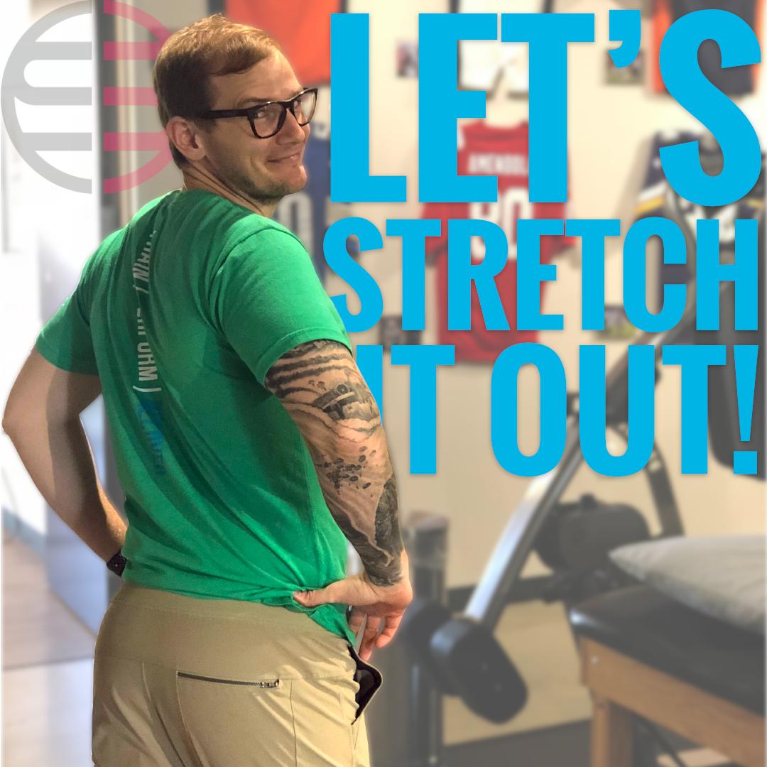 StrattonSpine's tweet image. DID YOU KNOW? "Stretching it out" will fix roughly 95% of life's problems.