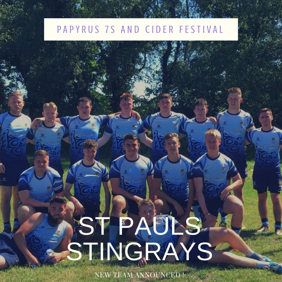 papyrus7s's tweet photo. NEW TEAM ANNOUNCED!
St Pauls Stingrays are set to play at Widden RFC on the 4th May. After a successful first season the Stingrays look to test their skills against Gloucestershire’s best.
2 announcements in 1 day, spoiling you 😂 https://t.co/kyDe7UPtAQ