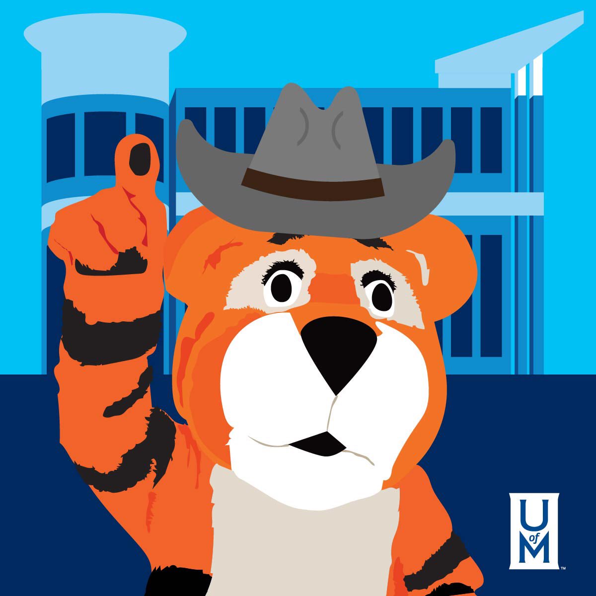 Heard we got the horses in the back! Happy Friday, folks! #YeeHaw 🐎💙🤠