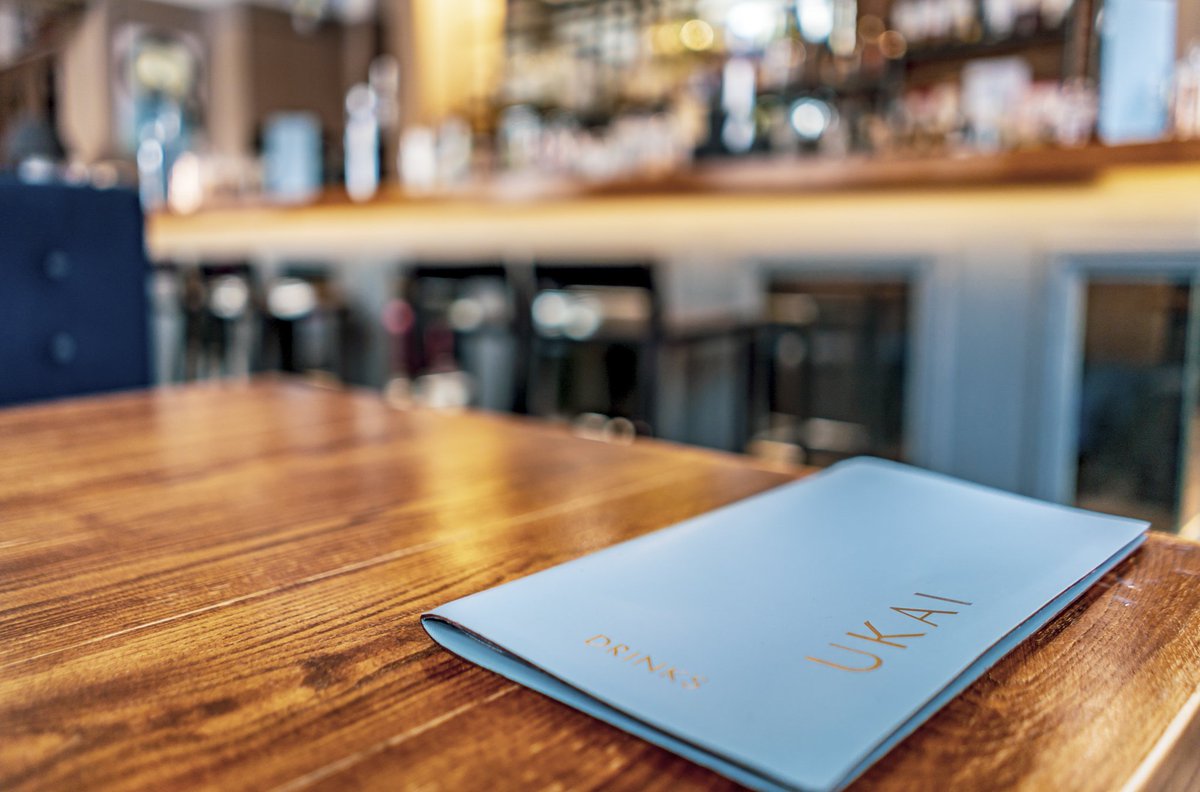 Come for the drinks and stay for the food. Ukai has the best of both worlds.