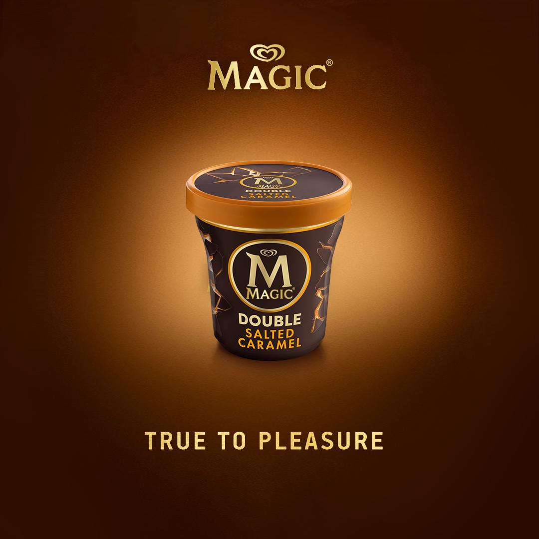 MagicIceCreamGr's tweet photo. Stay in with your friends and explore the #Magic pleasure with the new #DoubleSaltedCaramel flavour https://t.co/U2BY3eodwq