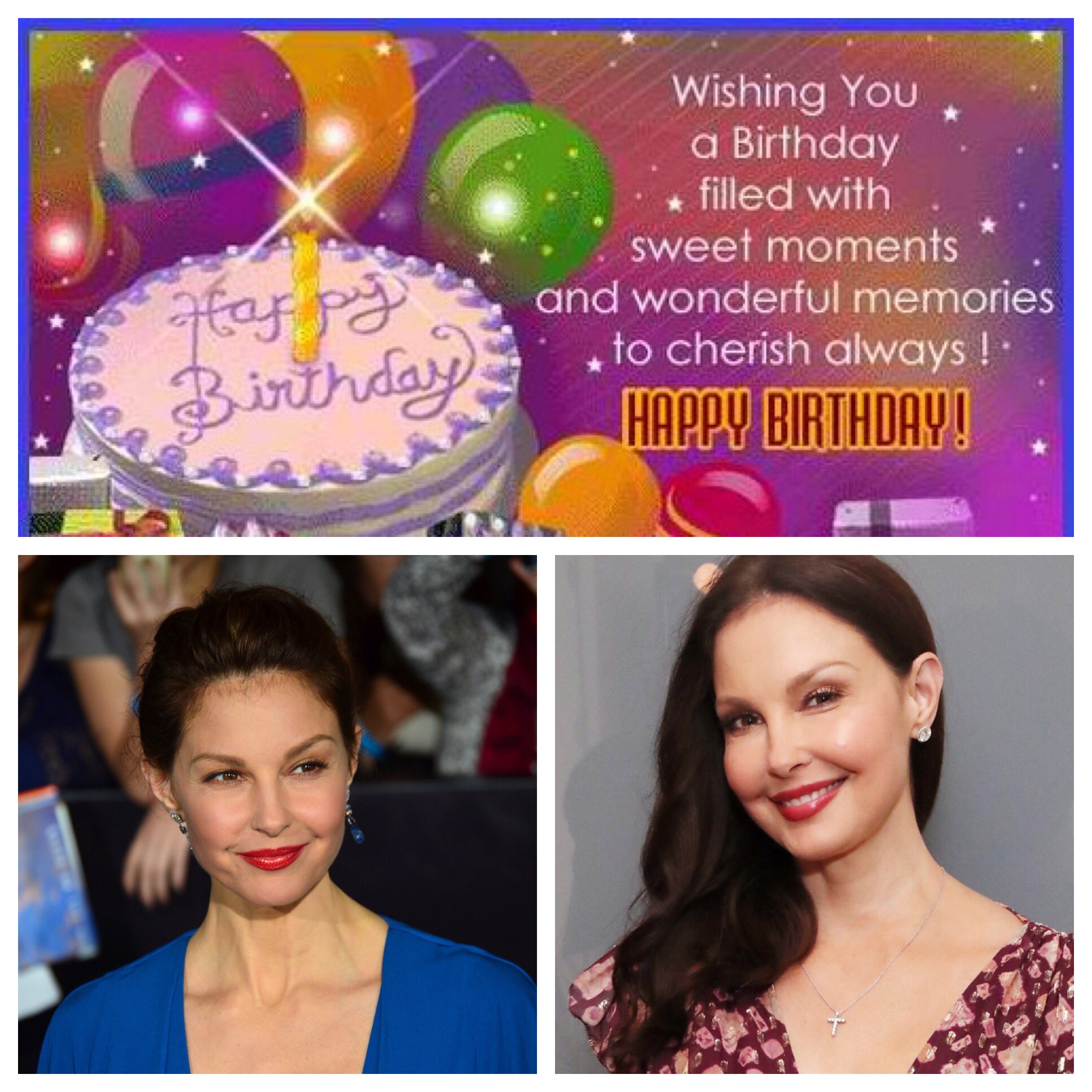Happy Birthday to the amazing, and talented I hope u have absolutely awesome day Ashley!!!!! 