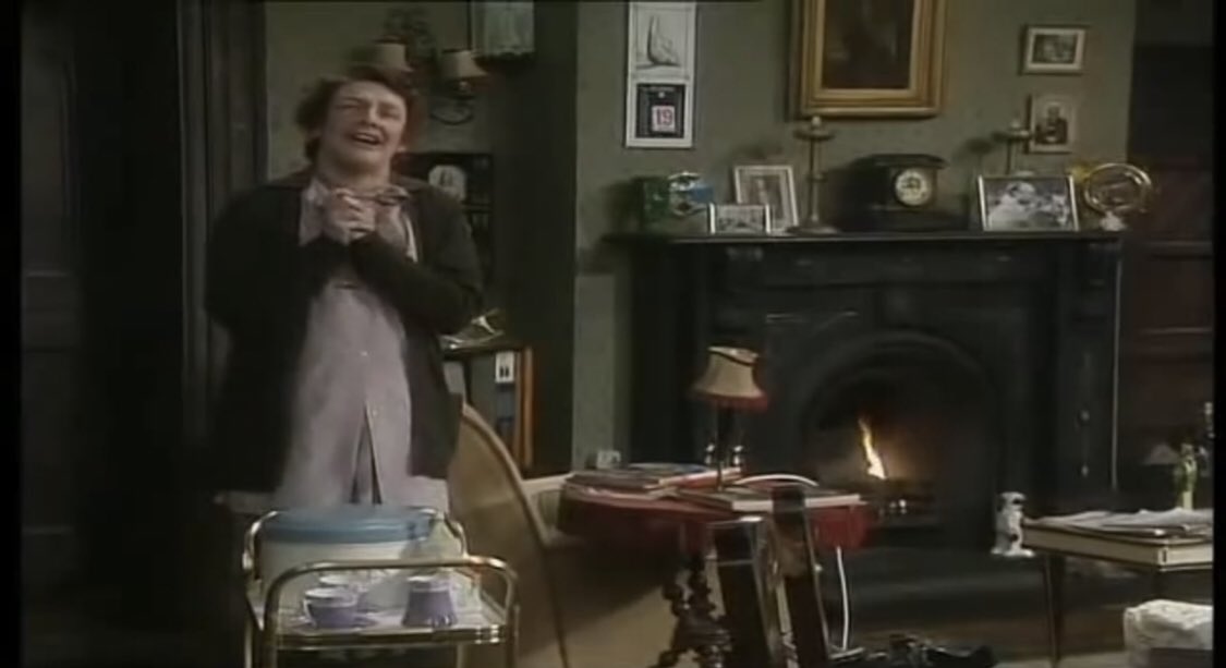FrTedQOTD's tweet photo. “Sure, didn't the Lord himself on the cross pause for a nice cup of tea before giving himself up for the world?” #GoodFriday https://t.co/Sdepcm9qMq