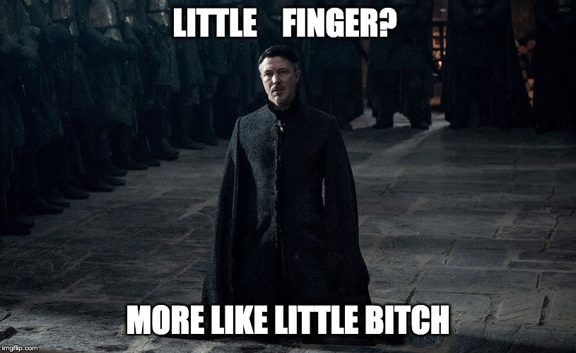 bingeofthrones's tweet photo. #S7E07 #GOT @GameOfThrones 

FINALLY, #Carcetti gets his. See ya never, #Baelish. At least now you can be with Cat, ya creepy fuck. 

#AidenGillen #gameofthronesmemes #forthethrone #season8 #got8 #seasonfinale @HBO #AryaStark #Sansa #winterfell #winteriscoming #BaelishIsNot https://t.co/Tt9Bs5AZuL