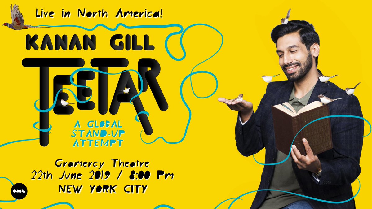 JUST ANNOUNCED -- @KananGill - Teetar on Saturday, June 22nd! Tickets go on sale today at 12PM. Get them here: cncrt.ly/xH5