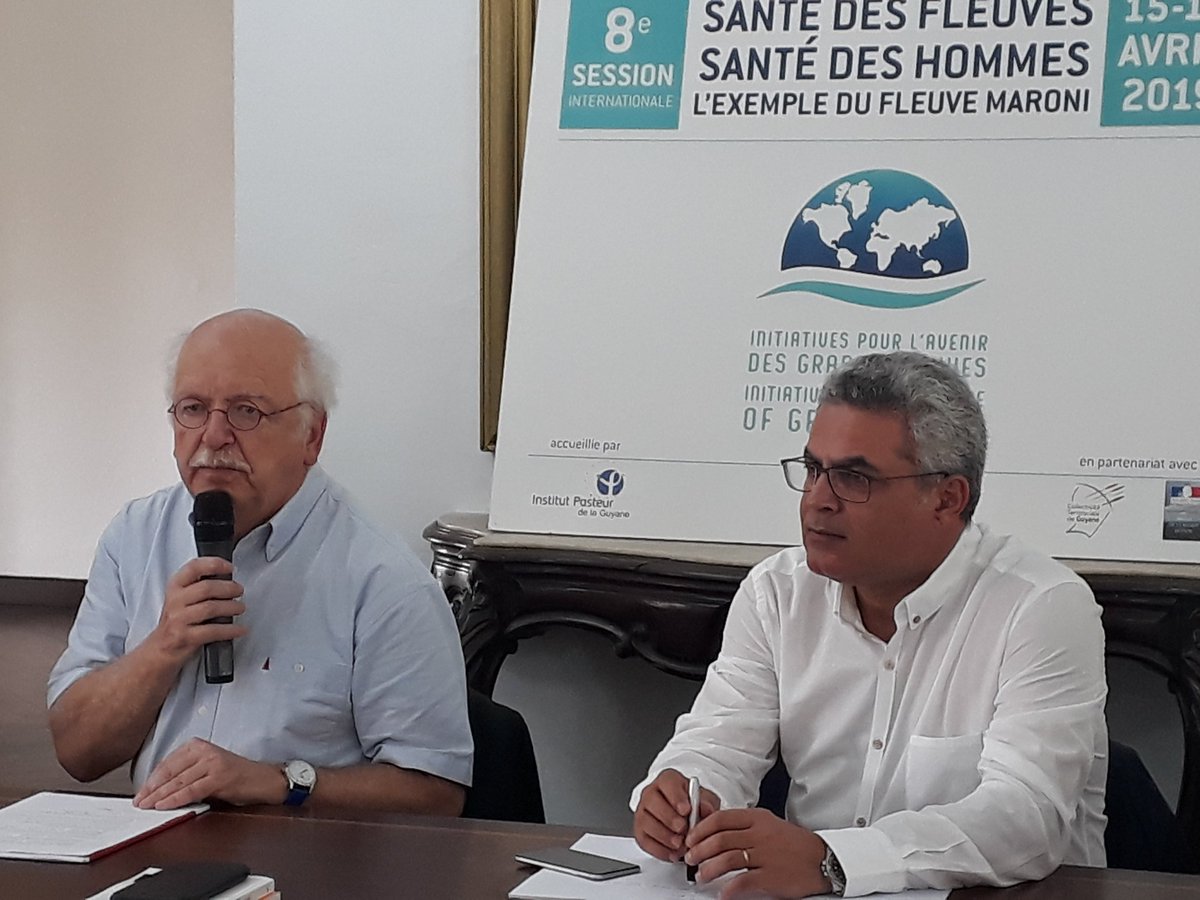 IAGF_IFGR's tweet photo. #8session @IAGF_IFGR : restitution @Prefet973 : E.Orsenna : "il faut un projet du fleuve Maroni pour le territoire car on ne peut continuer à découper cet être vivant qu'est le fleuve" https://t.co/nmx3ABPZcG
