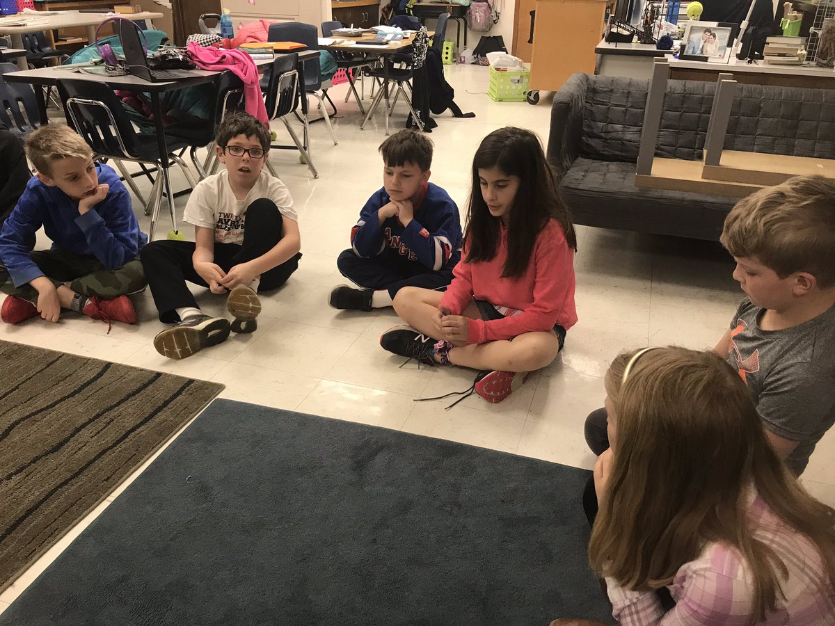 Timmerman206's tweet photo. Great morning circle today. I’m so proud of my students growth in using windows and mirrors while discussing different topics. #AverySEL https://t.co/p8dW6IcTEY
