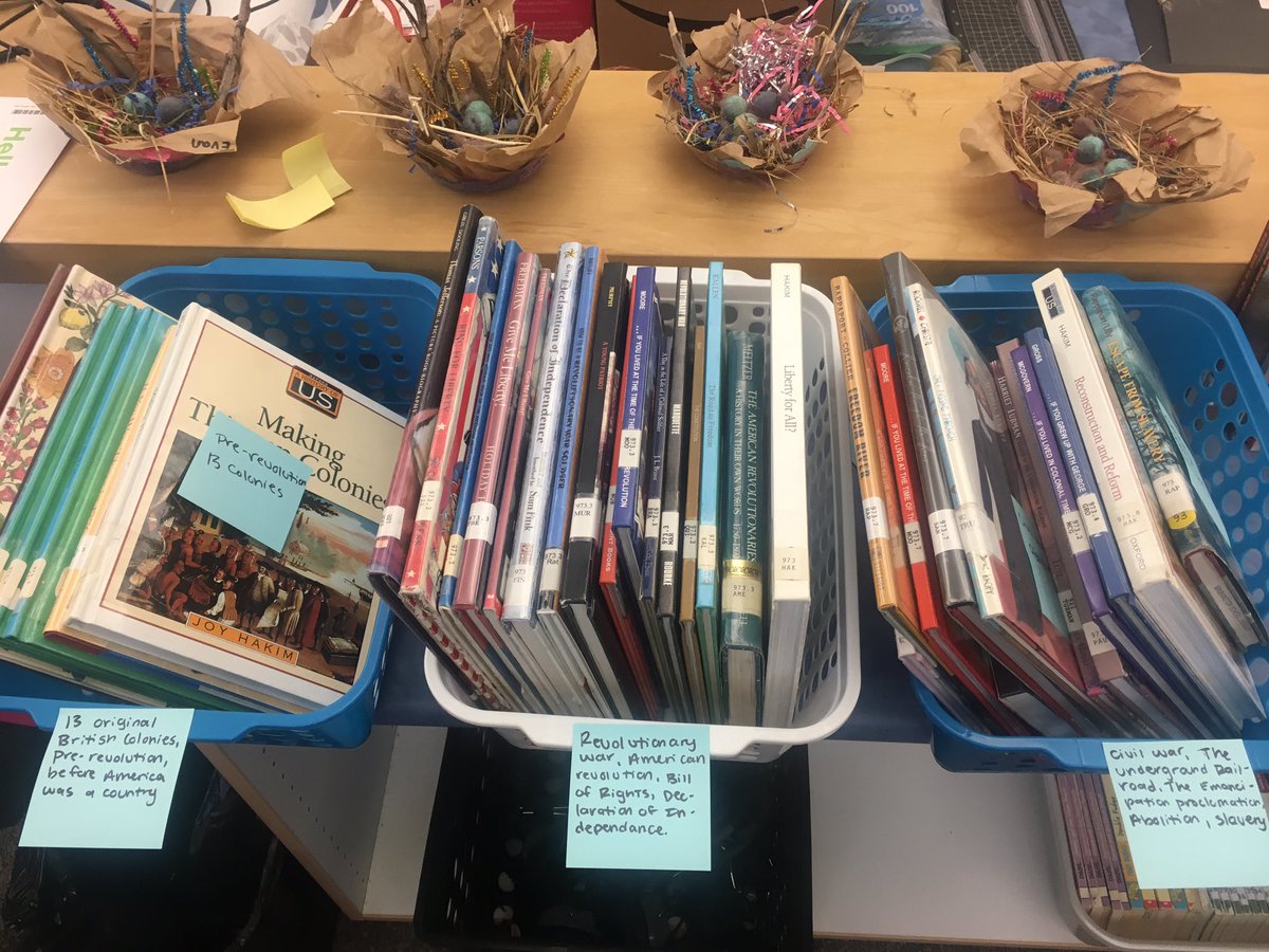 washingtonlib2's tweet photo. Thank you Meghann!! You are a rockstar. Organized books for social studies research #Researchresourcessimplified https://t.co/4ysAxXMg89
