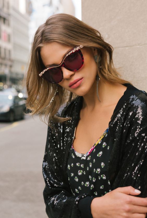 Every woman needs a little sparkle in her life with these Nicole Miller Loire suns from the Runway Collection!