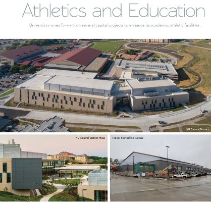 The <a href="/KUnews/">KU News Service</a> is forging ahead on several key capital projects that will enhance the school's ability to deliver a world-class education experience to students. Read more, pg. 256 ddcjournal.com/issues/spring2…  
<a href="/McCownGordon/">McCownGordon</a>  <a href="/P1_Group/">P1 Construction, LLC</a>