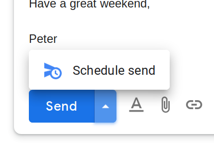 spekulatius1984's tweet photo. That's awesome. I've been waiting for this @gmail feature 🤩️ https://t.co/wJx0HPZ5vJ