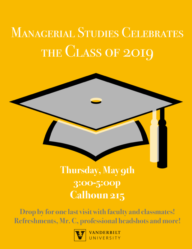 Congratulations to the 2019 graduates from our Managerial Studies and Business Minor programs. Join of us as we celebrate this special day!🎉