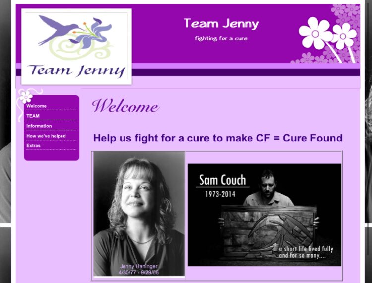 tiffan4's tweet photo. Great Strides (the walk for Cystic Fibrosis) is just around the corner. Please donate to or join Team Jenny in raising funds to help CF = Cure Found! Go to https://t.co/CWsl1hASDJ π Pass it along.
#cff #greatstrides #teamjenny #cysticfibrosis #greatstrides2019 https://t.co/LLpvErp1u7