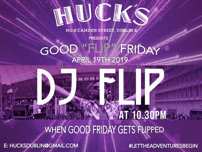 Tonight in Hucks we have the legend that is <a href="/DJFlipHoldMe/">DJ FLIP</a> (World Scratch Champion) getting the party going #GreatFriday 🙌🏼
#lettheadventurebegin