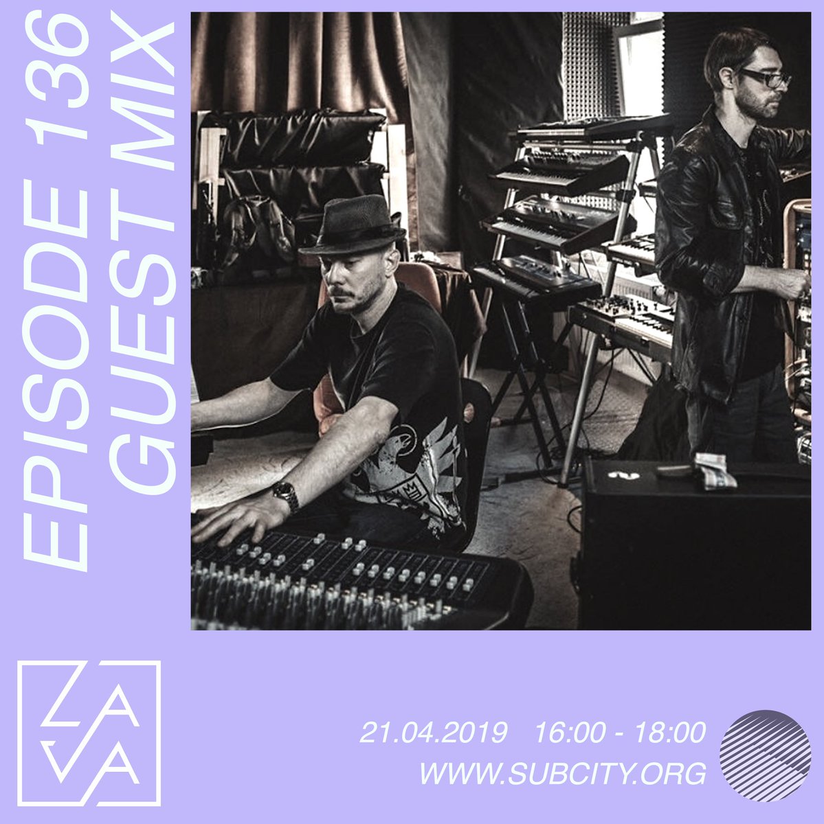 Fresh off the back of their new LP for <a href="/ApparelTronic/">Apparel Tronic</a> we welcome Russian duo SCSI-9 to <a href="/SubcityRadio/">Subcity Radio</a> this Sunday in Guest Mix 78 
subcity.org/shows/lavalava
.
.
.
.
#synthesiser #analogue #scsi9 #elevateberlin #kompakt #appareltronic #subcityradio #lavalavaradio #peoplemakeglasgow