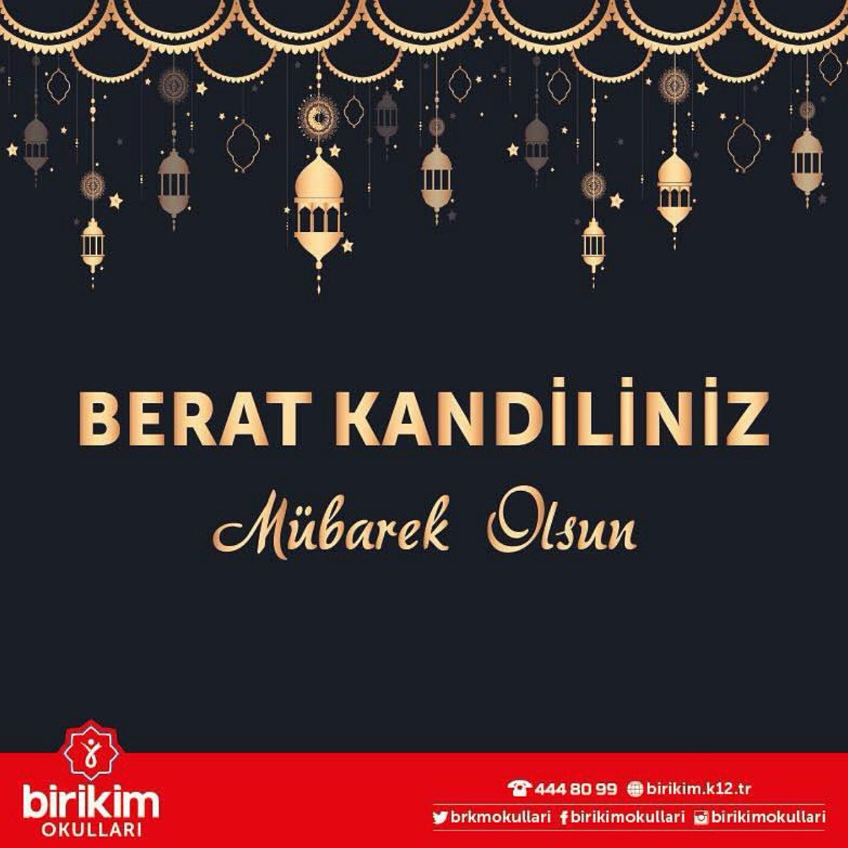 Berat kandiliniz mübarek olsun.#birikimokulları #pendik #BeratKandili
