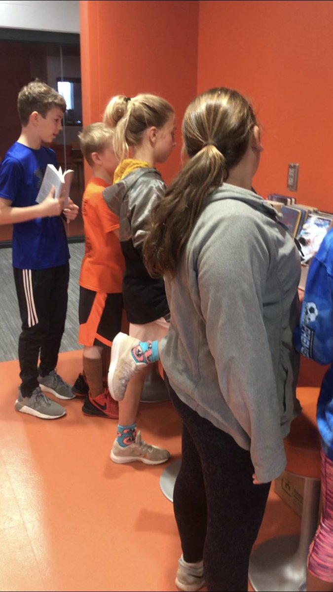 MoserEmily2's tweet image. How do you not smile when you hear students on a Friday say, "Why can't it just be Monday already so that we can start reading this book with our book club?" SIS students are choosing their books &amp;amp; creating Book Constitutions for their upcoming book clubs starting next week 📚😊