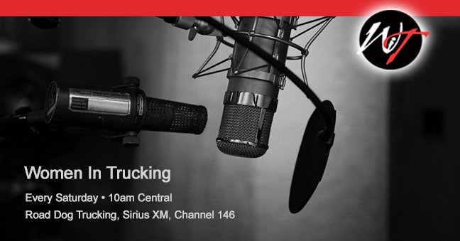 WomenInTrucking's tweet image. Tune in to the #WomenInTrucking show tomorrow on @SIRIUSXM @RoadDogTrucking Channel 146. This week's guests are Carol Heinowski, Meijer Logistics; Jodie Teuton, Kenworth of Louisiana, Southland Truck Leasing; Kari Rihm, Rihm Kenworth. bit.ly/2trHXZl