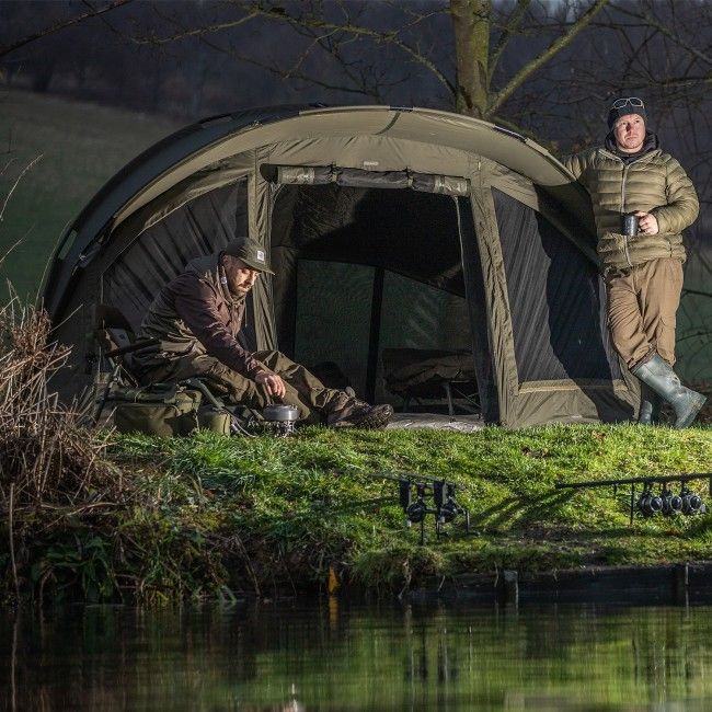 Angling Direct on X: The Trakker V4 Plus Man Bivvy is the ultimate