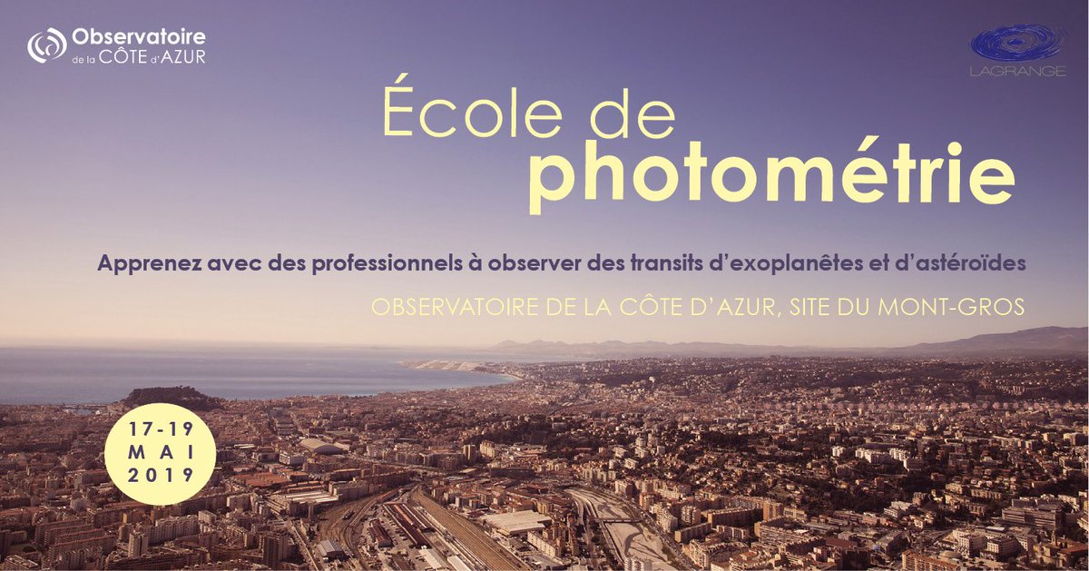 🔎Vous êtes astronome amateur aguéri et vous savez déjà utiliser votre matériel, mais vous désirez apprendre à faire des mesures scientifiquement utiles, ce week end est pour vous! Inscriptions : bit.ly/2Xfhpqo⏎