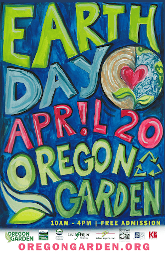 We hope to see you tomorrow at <a href="/TheOregonGarden/">The Oregon Garden</a> for the 20th Annual Earth Day celebration!